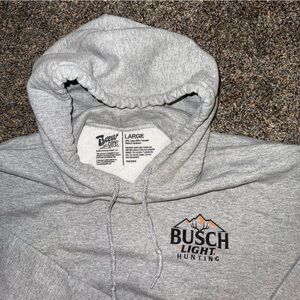 Busch Light Gray Hoodie